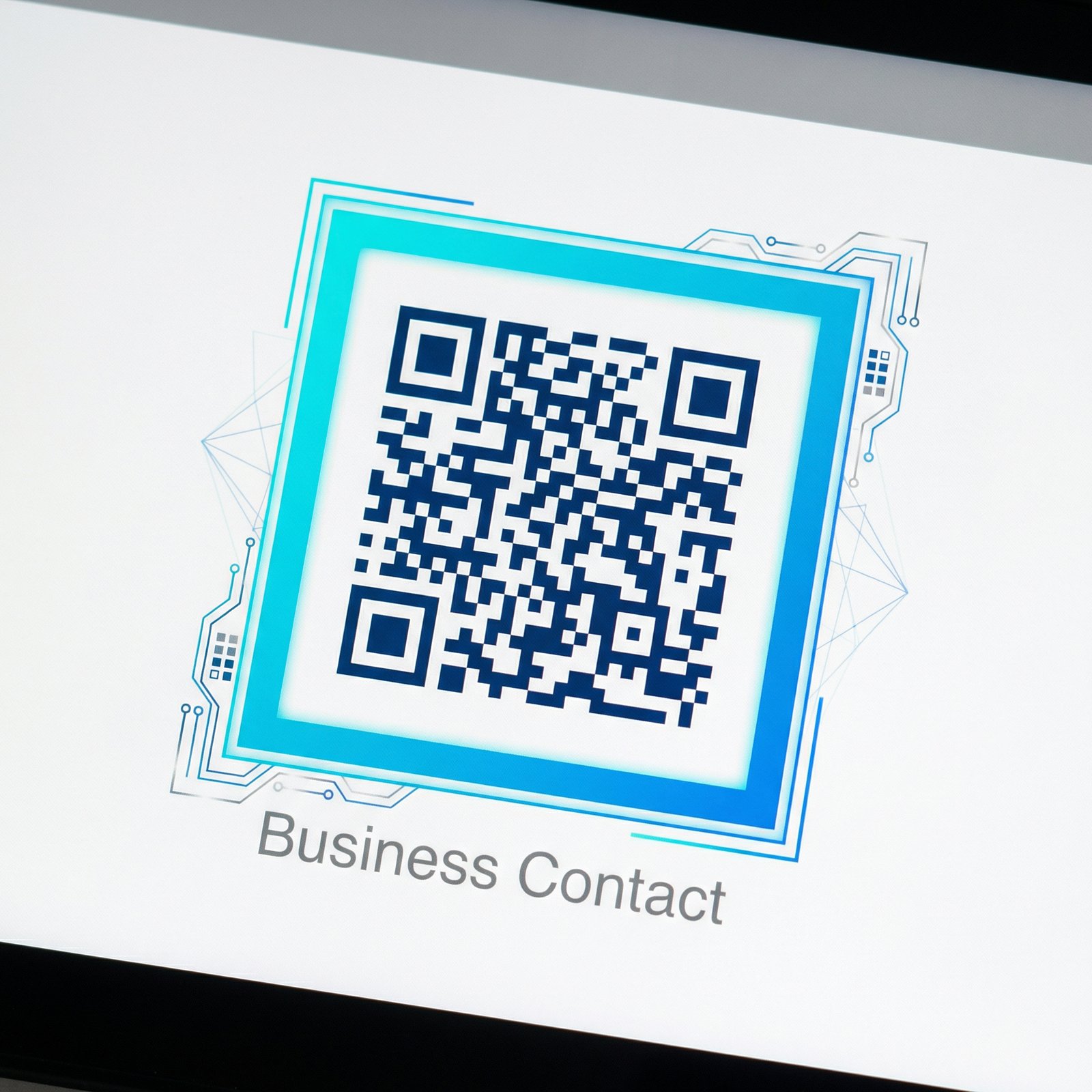 寸止挑战商务二维码